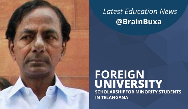 Foreign University scholarship for minority students in Telangana